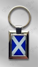 Scottish Flag - high polished