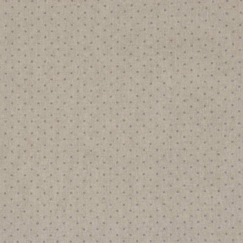 Double width grey mini - mini, polka