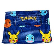 Pokemon Single Duvet (Double sided) Cover Set Pikachu, Squirtle, Charmander Etc