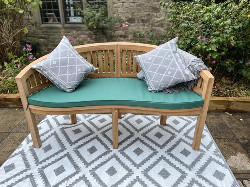 Teak garden furniture banana