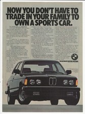 1980 BMW 320i S advertisement