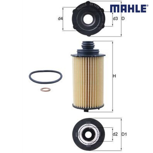 Oil filter mahle ox1310d for - filter,