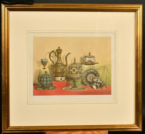 Framed antique lithograph a - framed,