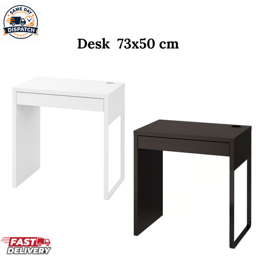 Ikea micke desk white - desk, 73x50cm