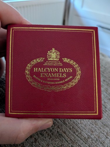 Halcyon days enamel box - days,