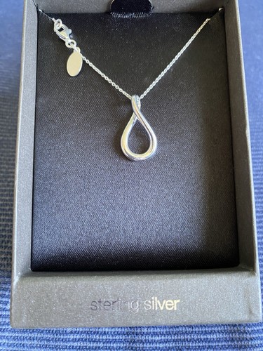 Sterling silver infinity loop - infinity,