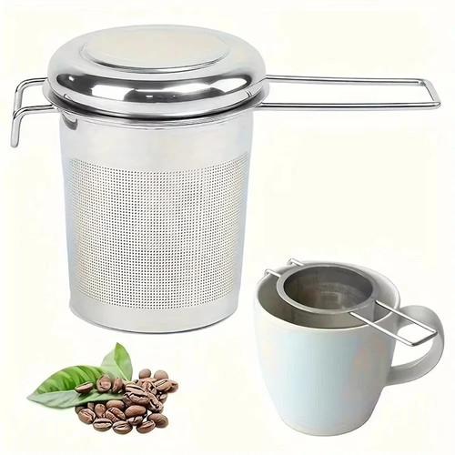 Stainless steel mesh tea - stainless,