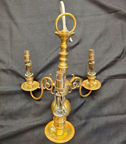 Vintage brass arm - vintage, flemish