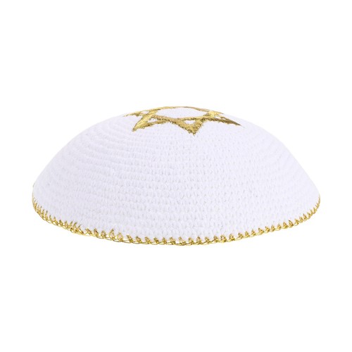 Religious embroidered skullcap - religious,