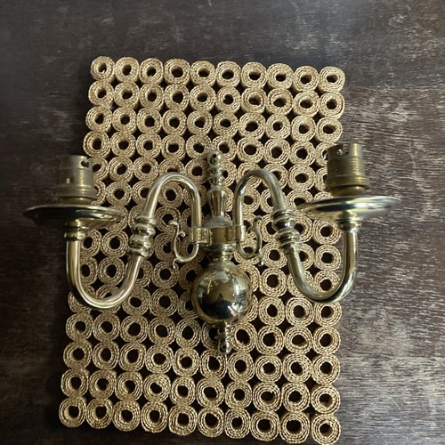 Flemish brass light - flemish, wall