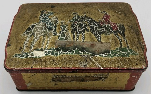 Antique vintage tin with