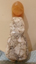 1980s Marble & Alabaster Young Figurine