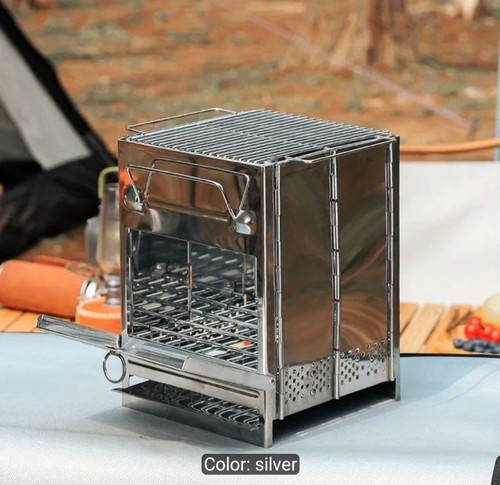 Mini stainless steel camping - stainless,