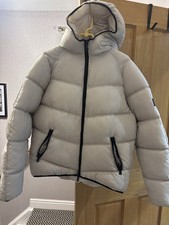 Cream River Island Bubble Coat