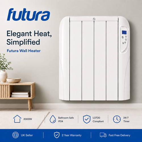 Futura 2000w panel heater - panel,