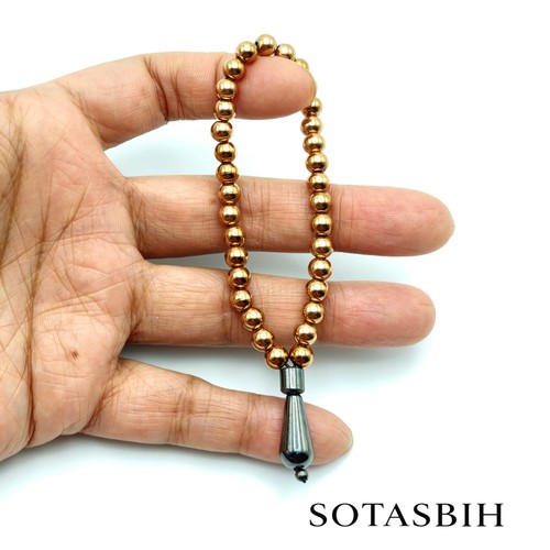 Bead tasbih rose gold - bead,