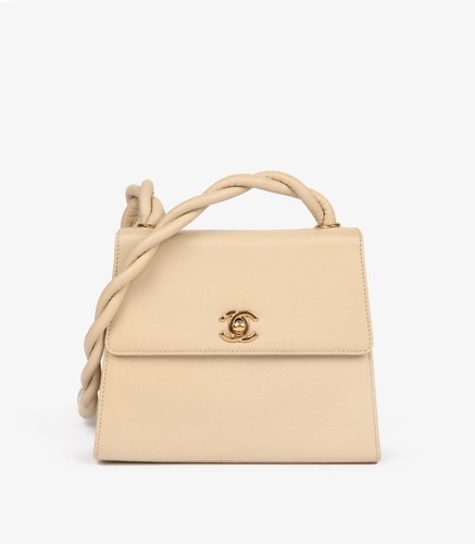 Chanel cream caviar leather - chanel,
