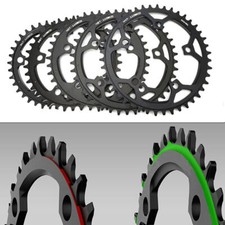 Deckas 110bcd chainring - chainring, narrow