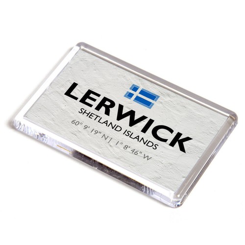 Fridge magnet lerwick - fridge,
