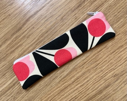 Handmade skinny pencil case - handmade,