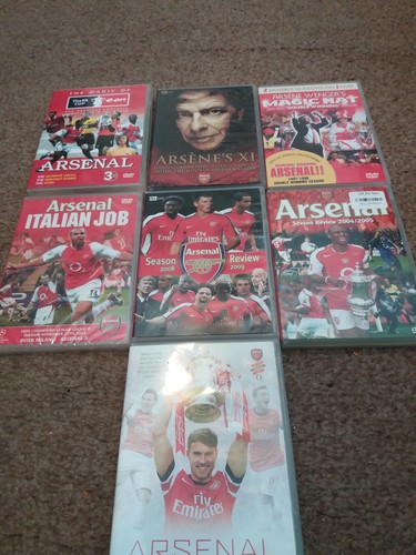 Arsenal dvds sleeve of - 7,