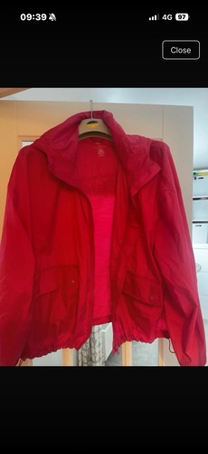 Showerproof jacket size - m&s,