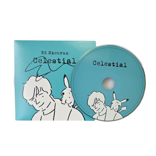 Sheeran signed celestial cd - sheeran,