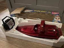 Speed boat red twin - boat,
