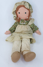 Holly Hobbie Amy Large 64cm Rag Doll Stuffed Toy Knickerbocker Vintage 1970s