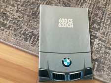 BMW   630CS 633CSi. BROCHURE.    1976.    Version 2