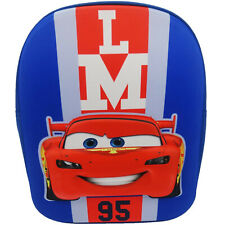 Disney Cars Backpack Rucksack School Bag Lightning McQueen 3D Childrens Junior