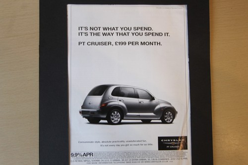 Original 2004 magazine - , advert