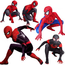 Kids SpiderMan Cosplay Costume