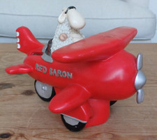 Shaun The Sheep Red Baron Money Box
