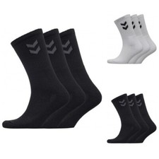 Hummel Mens Crew Socks 3 Pack