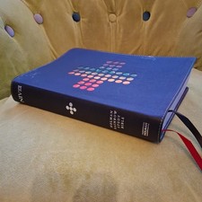 NIV Rainbow Study Bible Pierced Cross LeatherTouch 2015 Holman Beautiful & Rare
