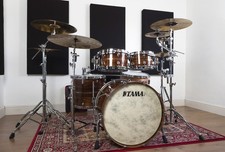 Tama Star Bubinga Natural Indian Laurel 4-piece shell set drums