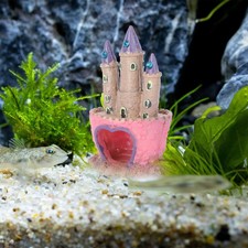  Fish Tank Decorations Landscape Aquarium Furniture Resin Castle Cartoon Model