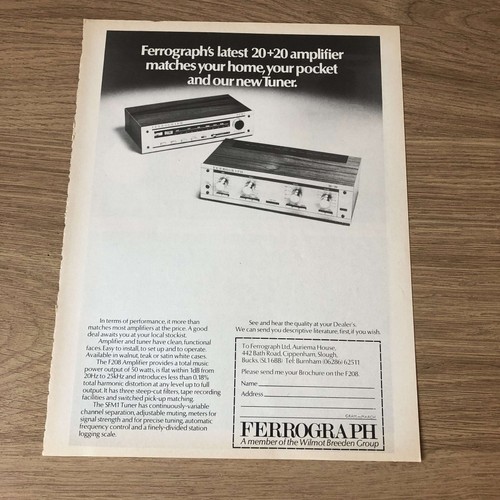 Gram159 magazine advert - advert, 11x8