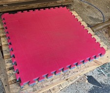 40mm Premium Tatami Jigsaw Mats red/Blue Reversible–Martial Arts Gym Flooring