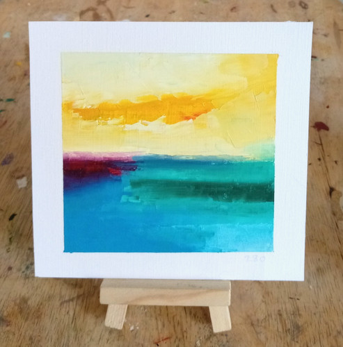 Landscape original oil - landscape,