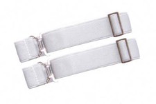 White Elasticated Kilt Sock