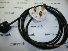 3 pin Mini Bulgin Mains 3 Core