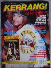 KERRANG ISSUE 286 GUNS N ROSES
