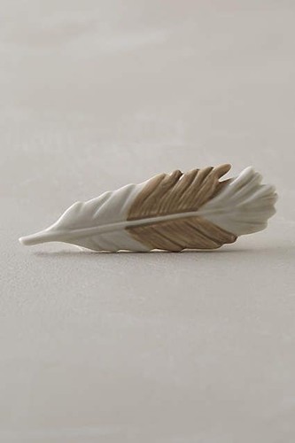 Anthropologie knob quill - knob,