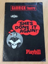 Vintage Garrick Theatre Programme, She’s Done It Again Starring Brian Rix 1969