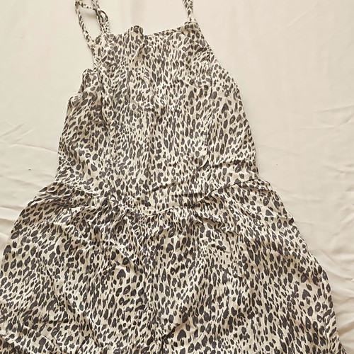 Hollister beige black leopard - hollister,