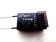 FRSKY TFR6 2.4 GHZ FUTABA FASST COMPATIBLE 7 CHANNEL RECEIVER, PERFECT CONDITION