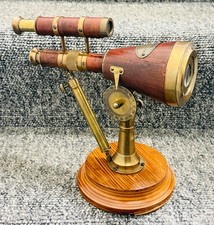 Brass Desk Telescope with