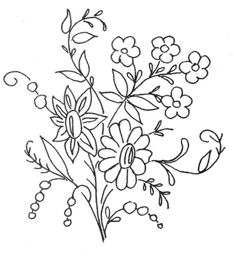Embroidery transfer iron - transfer, on